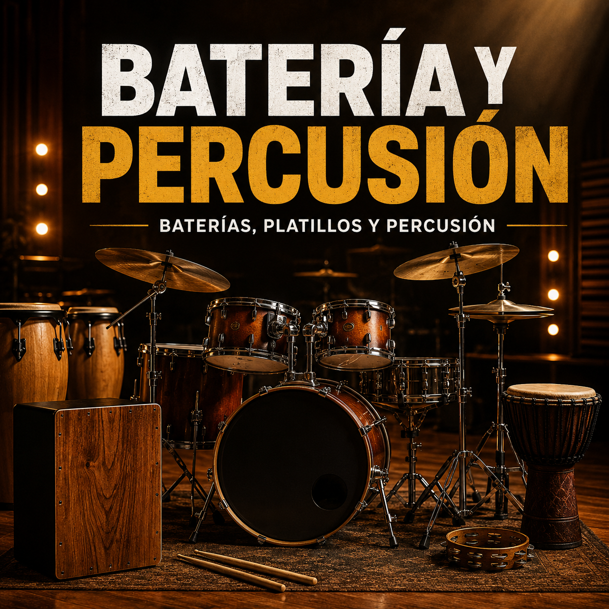 Baterías y Percusión