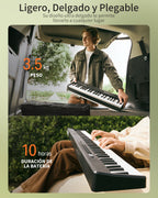 Donner DP-10 Piano digital plegable de 88 teclas