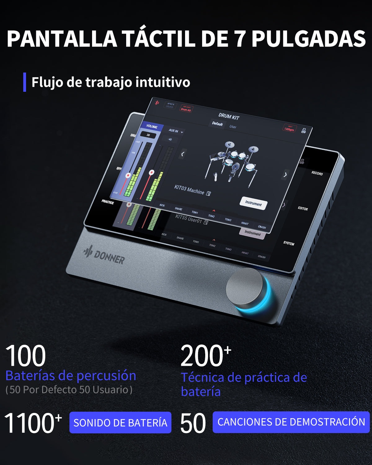 Donner BACKBEAT Batería electrónica