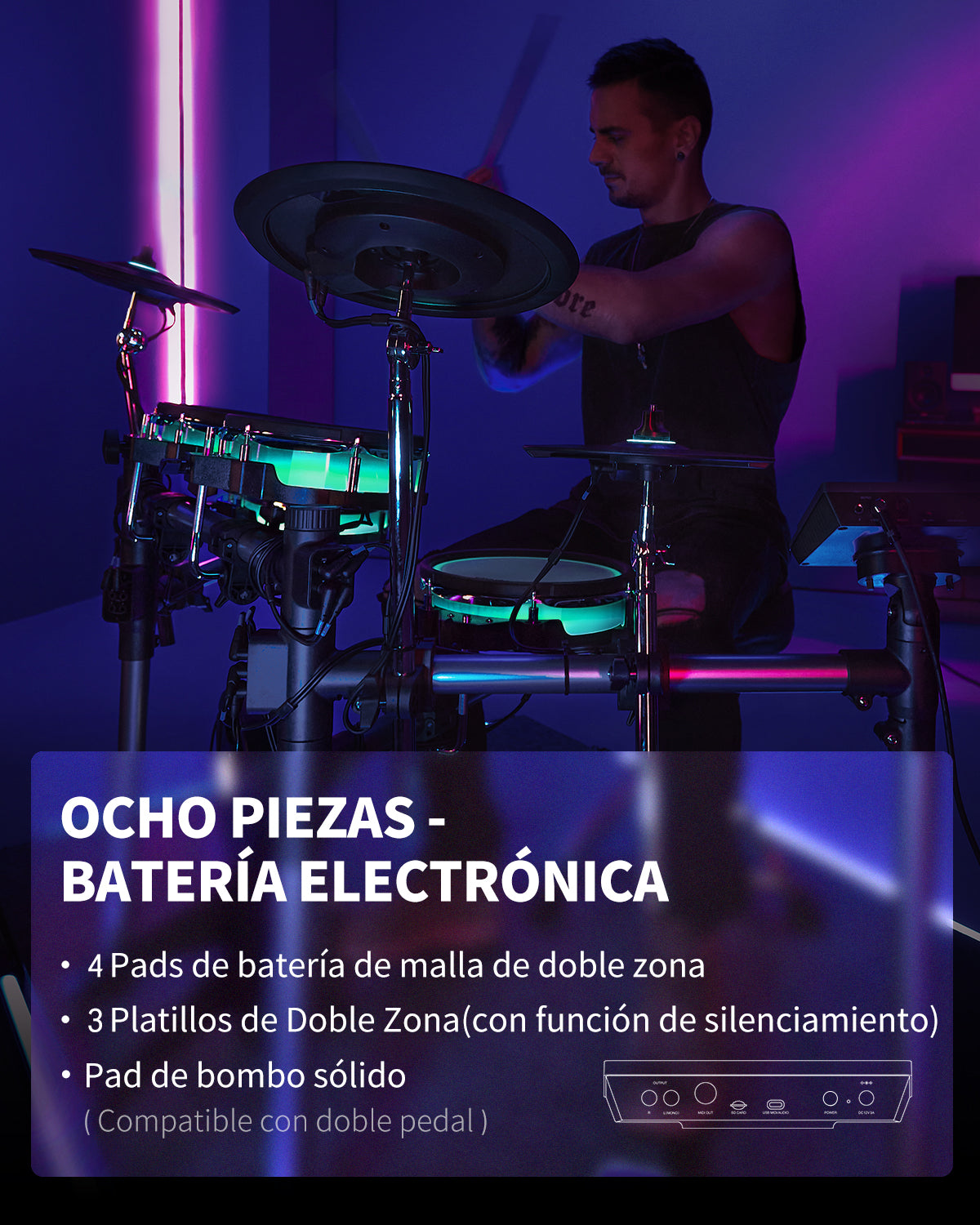 Donner BACKBEAT Batería electrónica