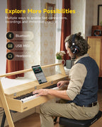 Donner OURA R300 Piano digital de 88 teclas EC7133