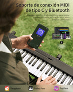 Donner DP-10 Piano digital plegable de 88 teclas