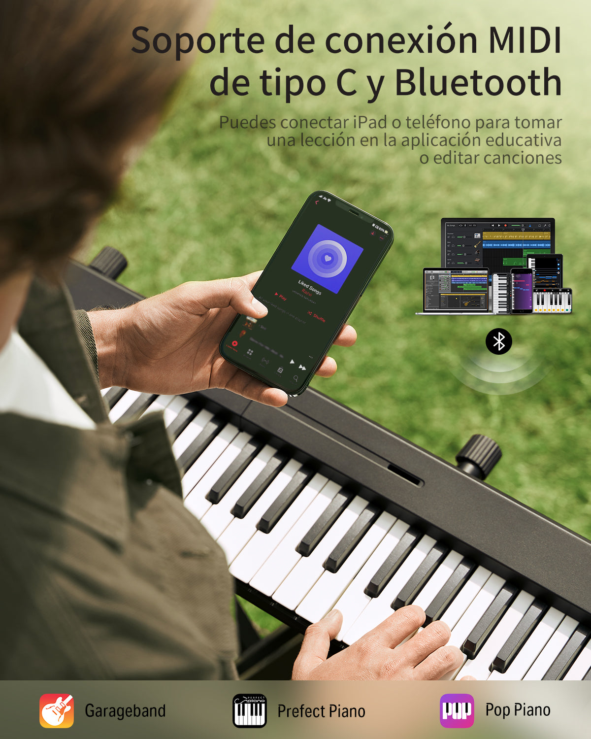 Donner DP-10 Piano digital plegable de 88 teclas