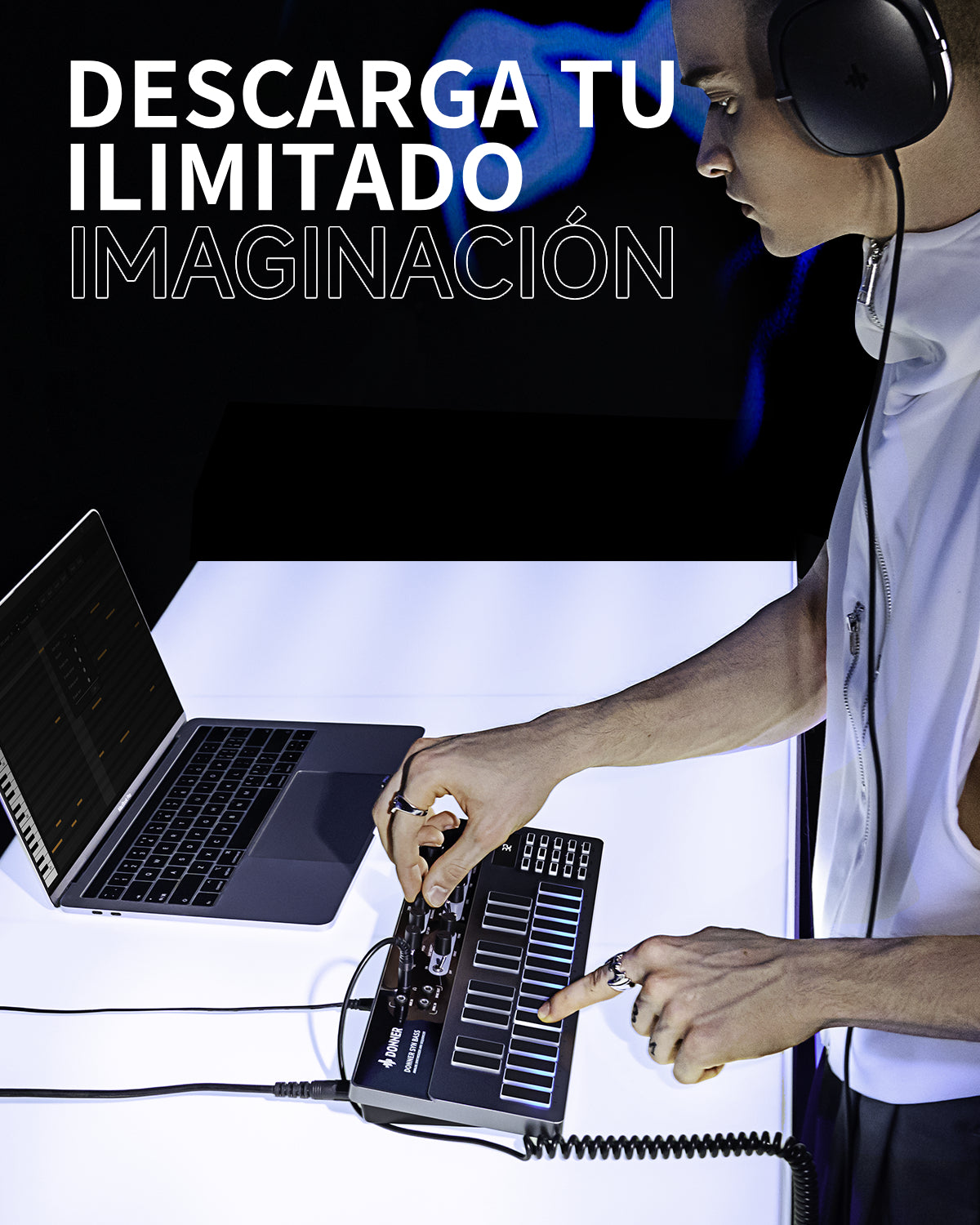 Donner ESSENTIAL B1 Sintetizador de bajo analógico