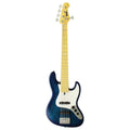 Fgn® Neo Classic Njb100mbahv Bajo Eléctrico 5 Cuerdas Funda | See-Thru Blue Burst