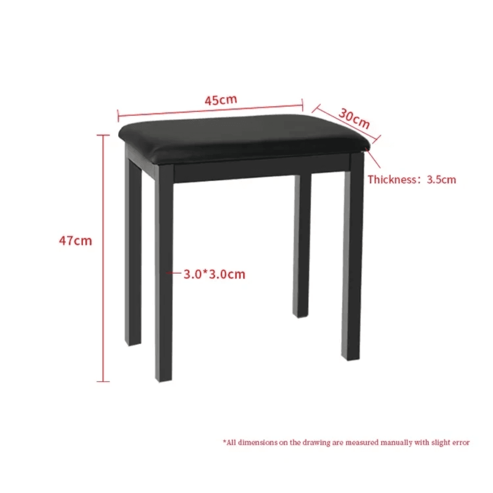 Hebikuo Sillín Fijo Para Teclado O Piano Q-90h