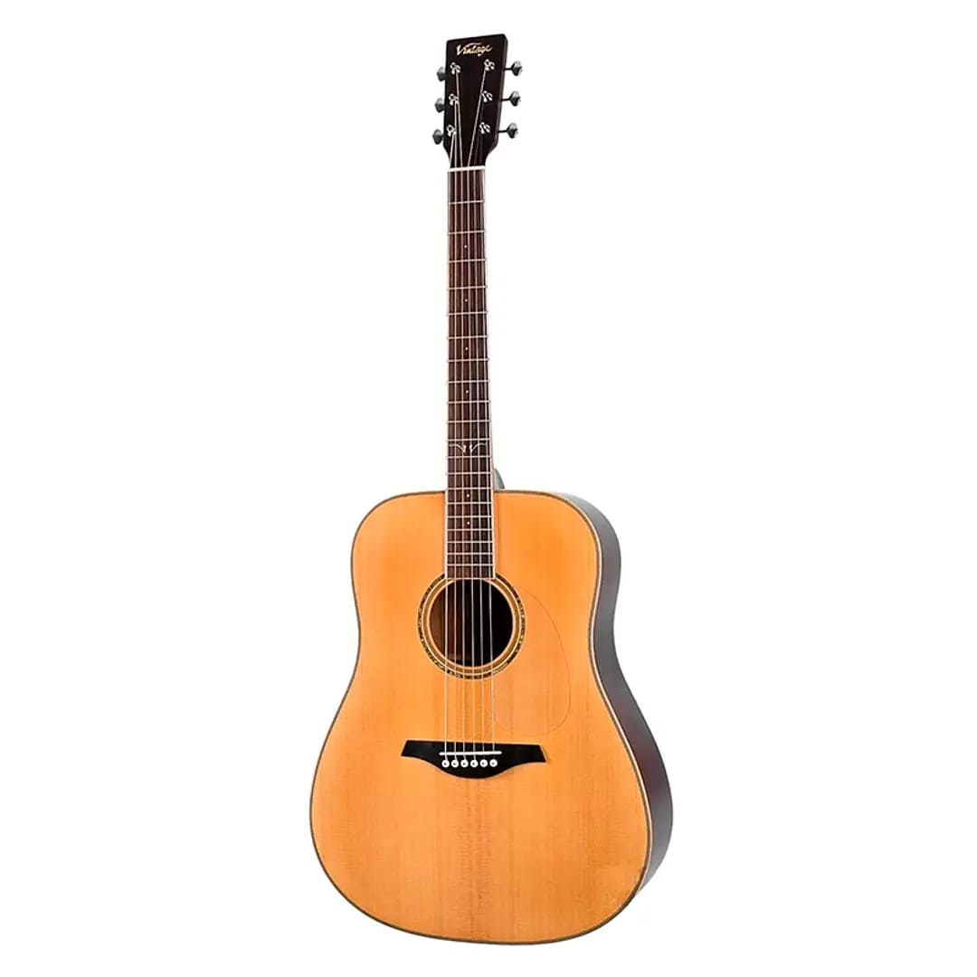 Vintage Guitarra Acústica V521 - Natural