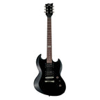 Guitarra Eléctrica Viper-10 Black Con Funda - LTD