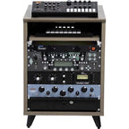 Gator Frameworks GFW-ELITEDESKRK-GRY rack madera premium 10U