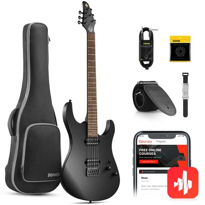 Donner Dmt-100 Kit De Guitarra Eléctrica