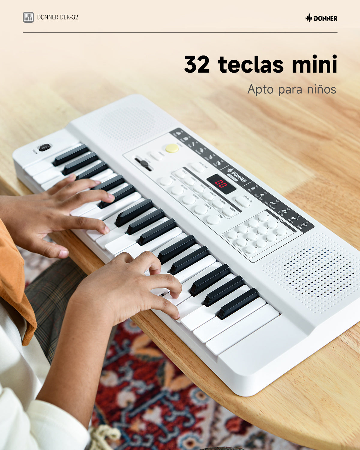 Donner DEK-32 Teclado electrónico de 32 mini teclas EC7497
