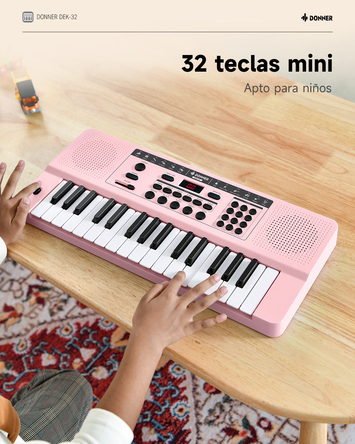 Donner DEK-32 Teclado electrónico de 32 mini teclas EC7498