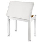 Donner DKB-10 Banqueta de piano blanca