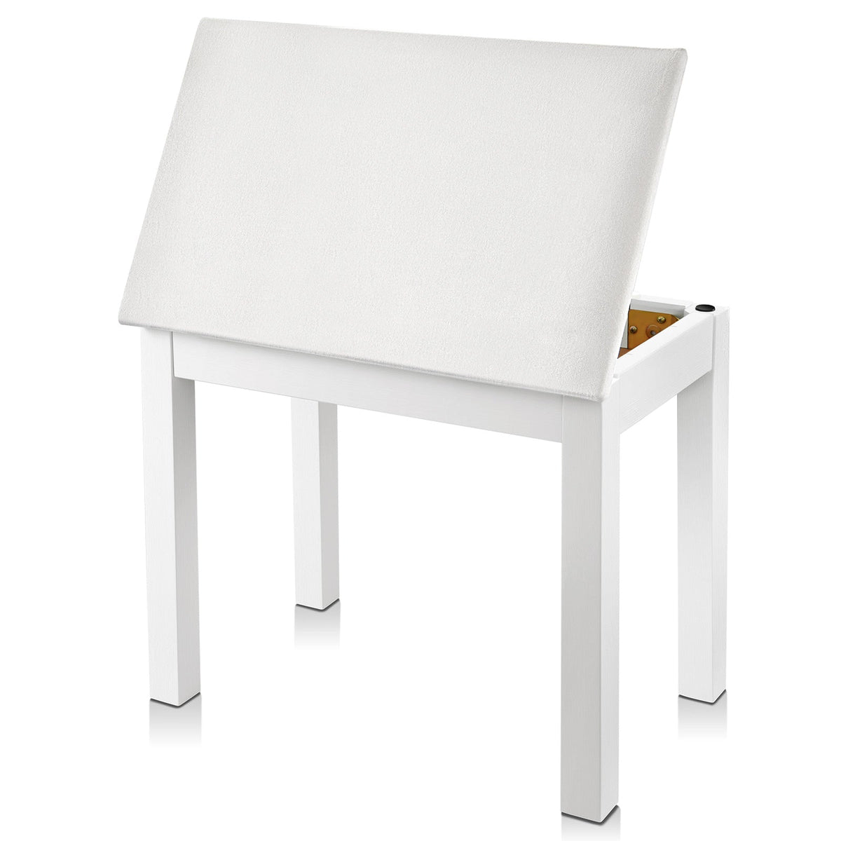 Donner DKB-10 Banqueta de piano blanca