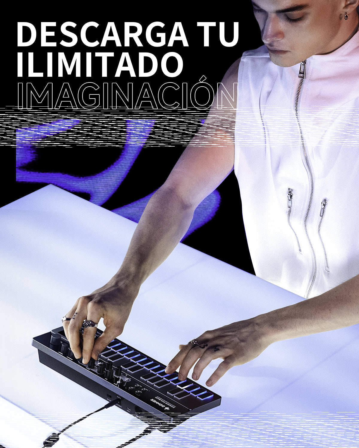 Donner ESSENTIAL B1 Sintetizador de bajo analógico