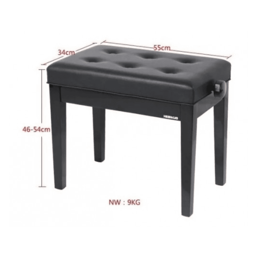 Hebikuo Banqueta Para Piano Profesional Ajustable B211