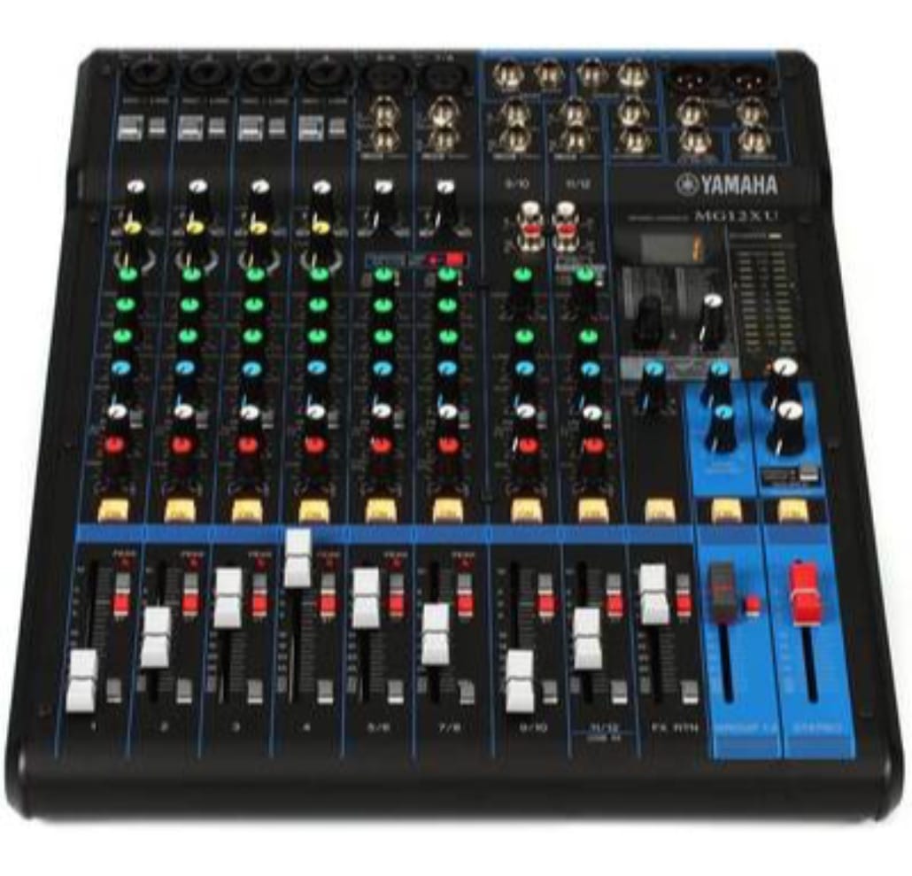 Mixer análogo de 12 canales con efectos y USB MG12XU - Yamaha