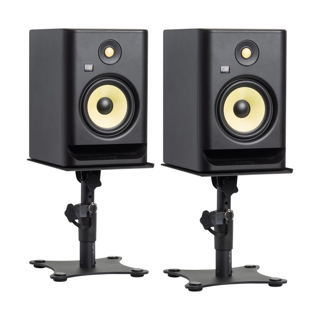 Gator Frameworks GFWSPKSTMNDSK atril para parlantes home studio (par)