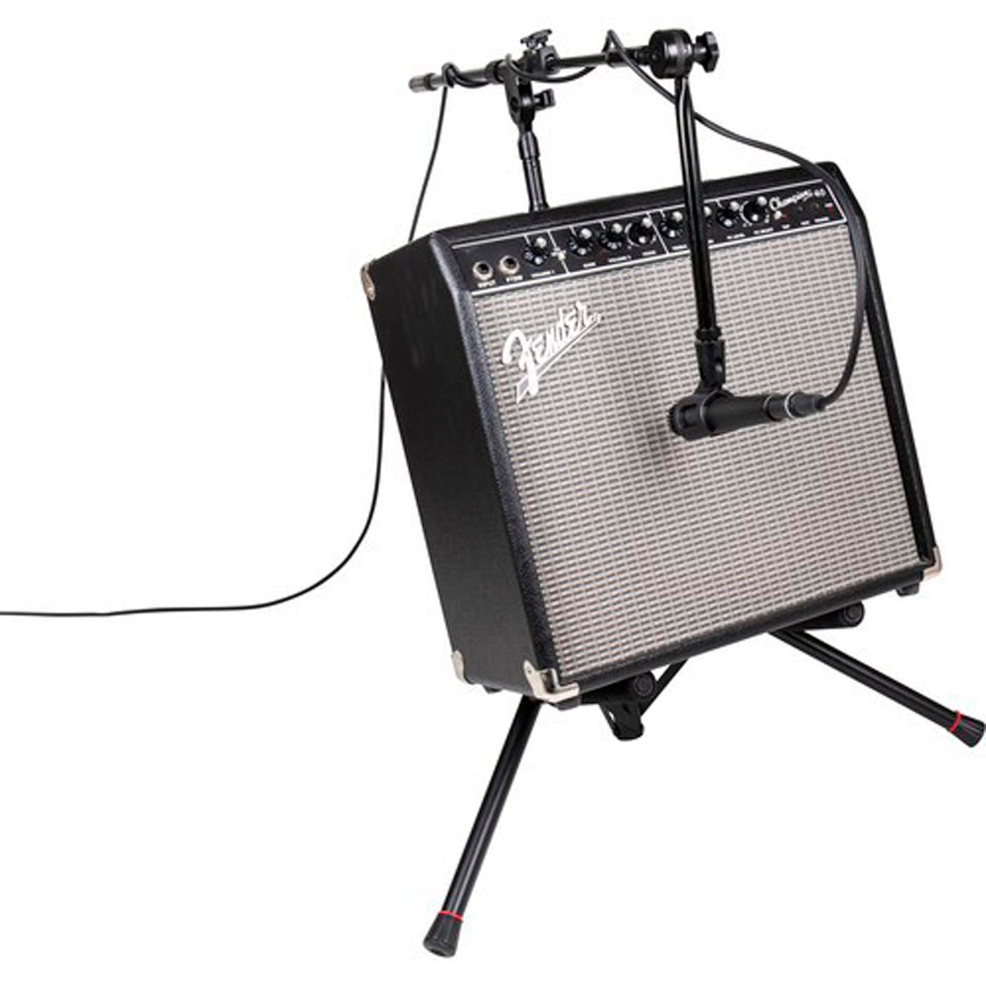 Gator Frameworks GFW-GTR-AMP-BOOM stand amplificador con boom de mic