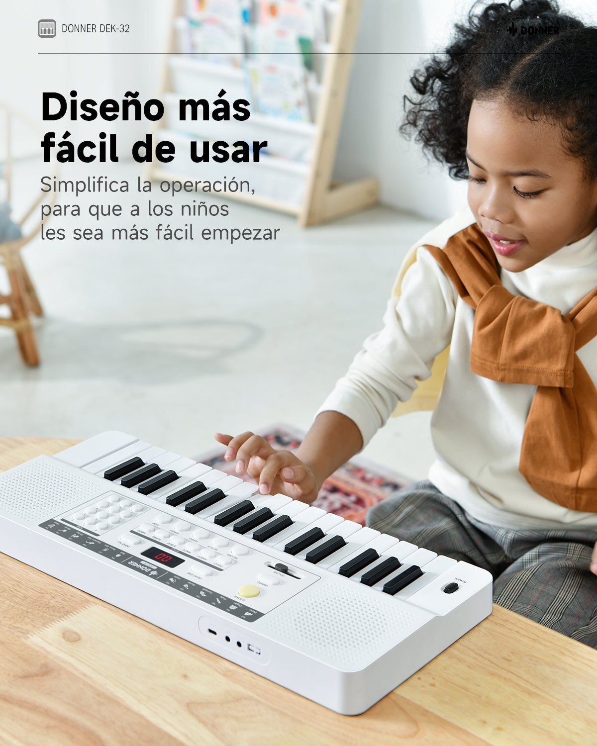 Donner DEK-32 Teclado electrónico de 32 mini teclas EC7497