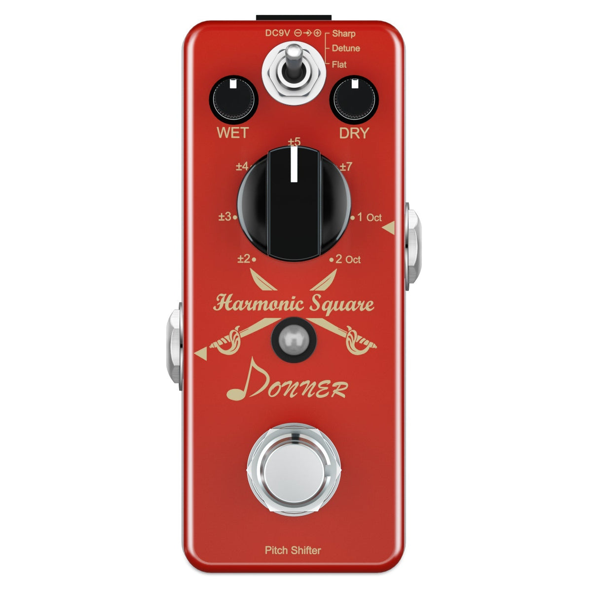 Donner Harmonic Square Pedal armonizador y octavador