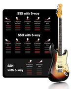 Donner DST-600 Guitarra eléctrica con funda EC6799