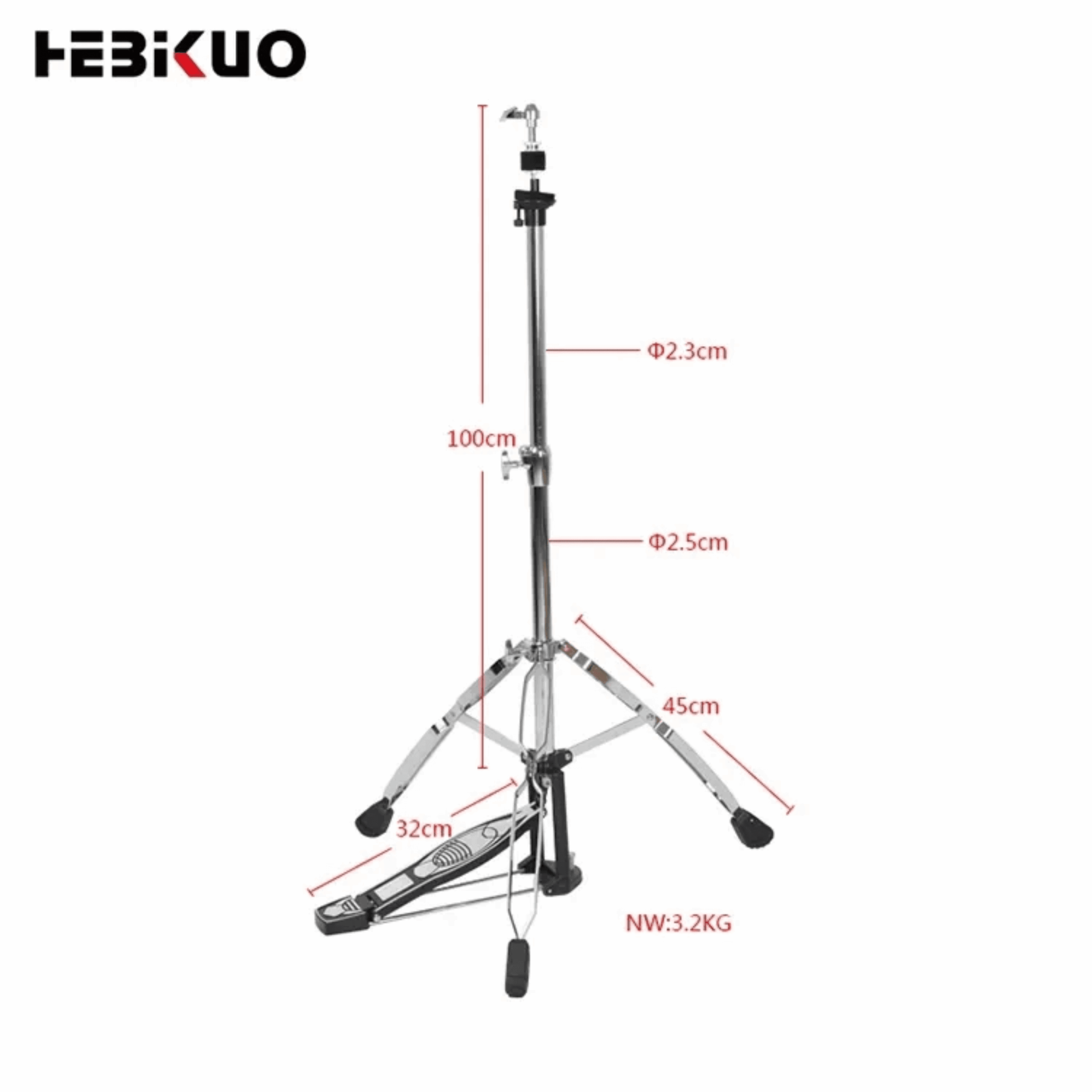 Hebikuo Atril Para Hi-Hat G510