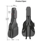 Hebikuo Funda Acolchada Para Guitarra Acústica