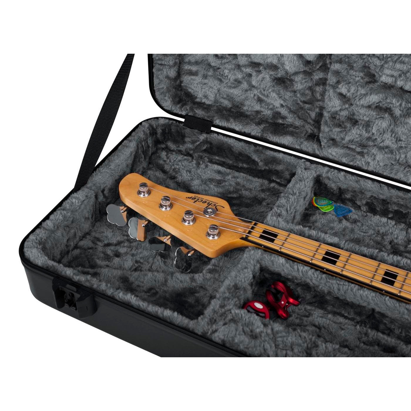Gator GC-BASS-LED case para Bajo con luz led