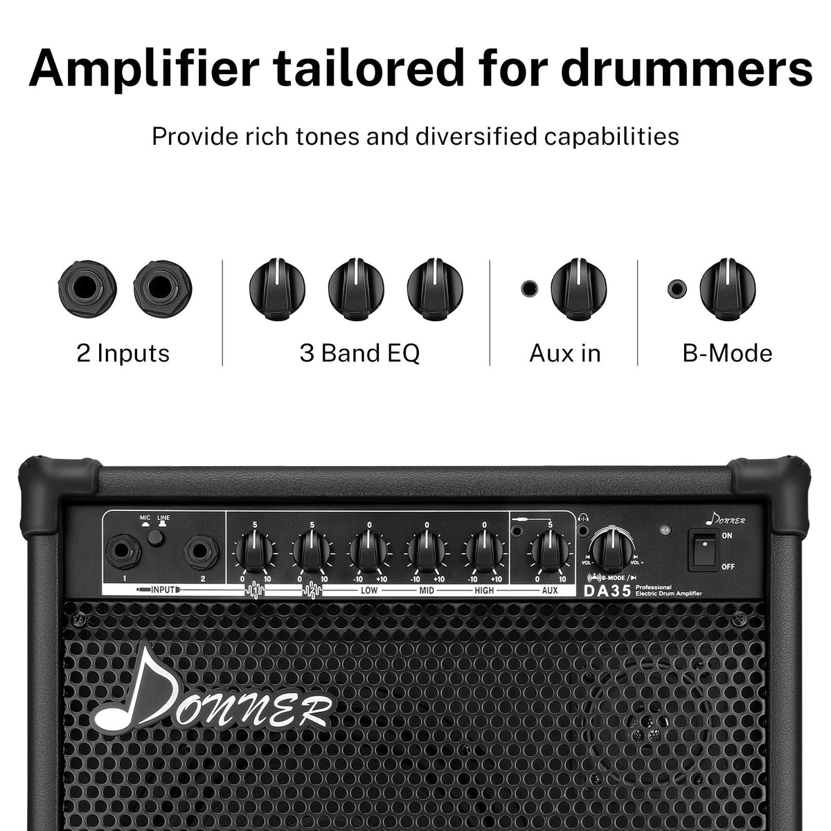 Donner DA-35 Amplificador de 35 W