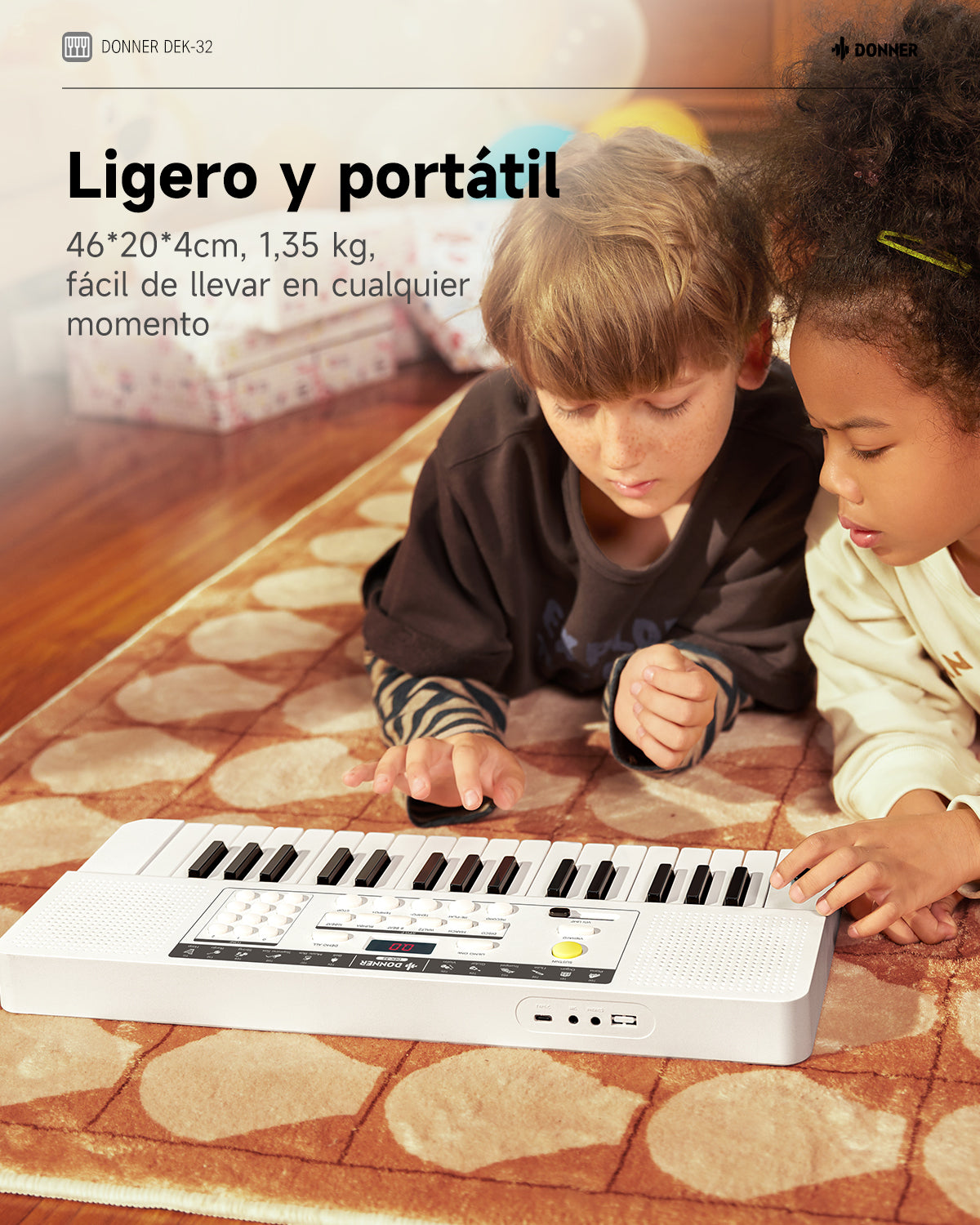 Donner DEK-32 Teclado electrónico de 32 mini teclas EC7497