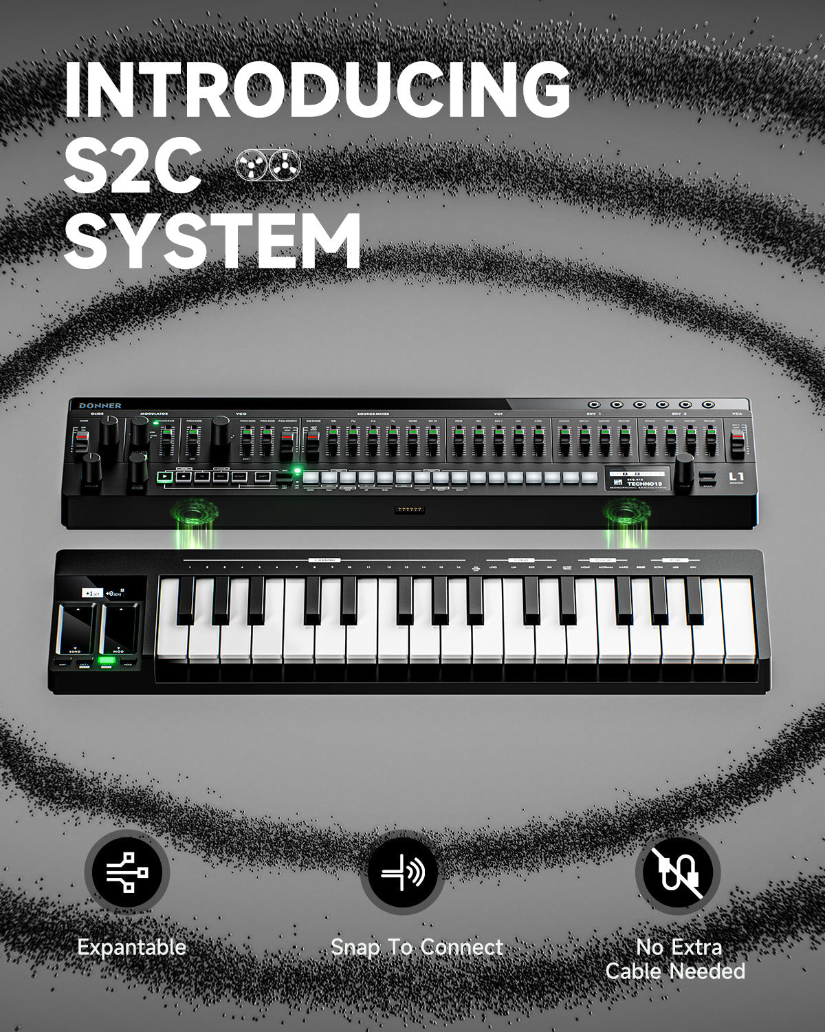 Donner KB-32M Teclado MIDI de 32 teclas