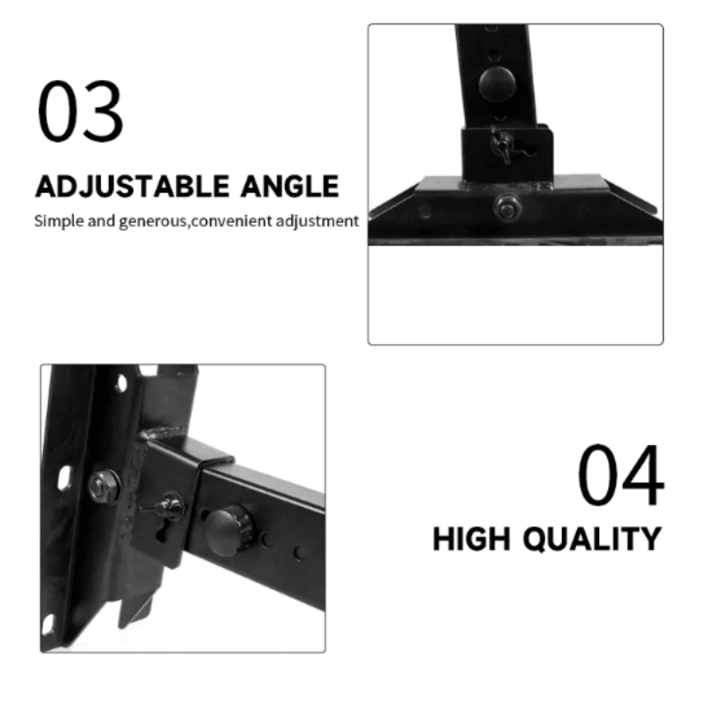 Hebikuo Atril De Pared Para Parlantes (Par)