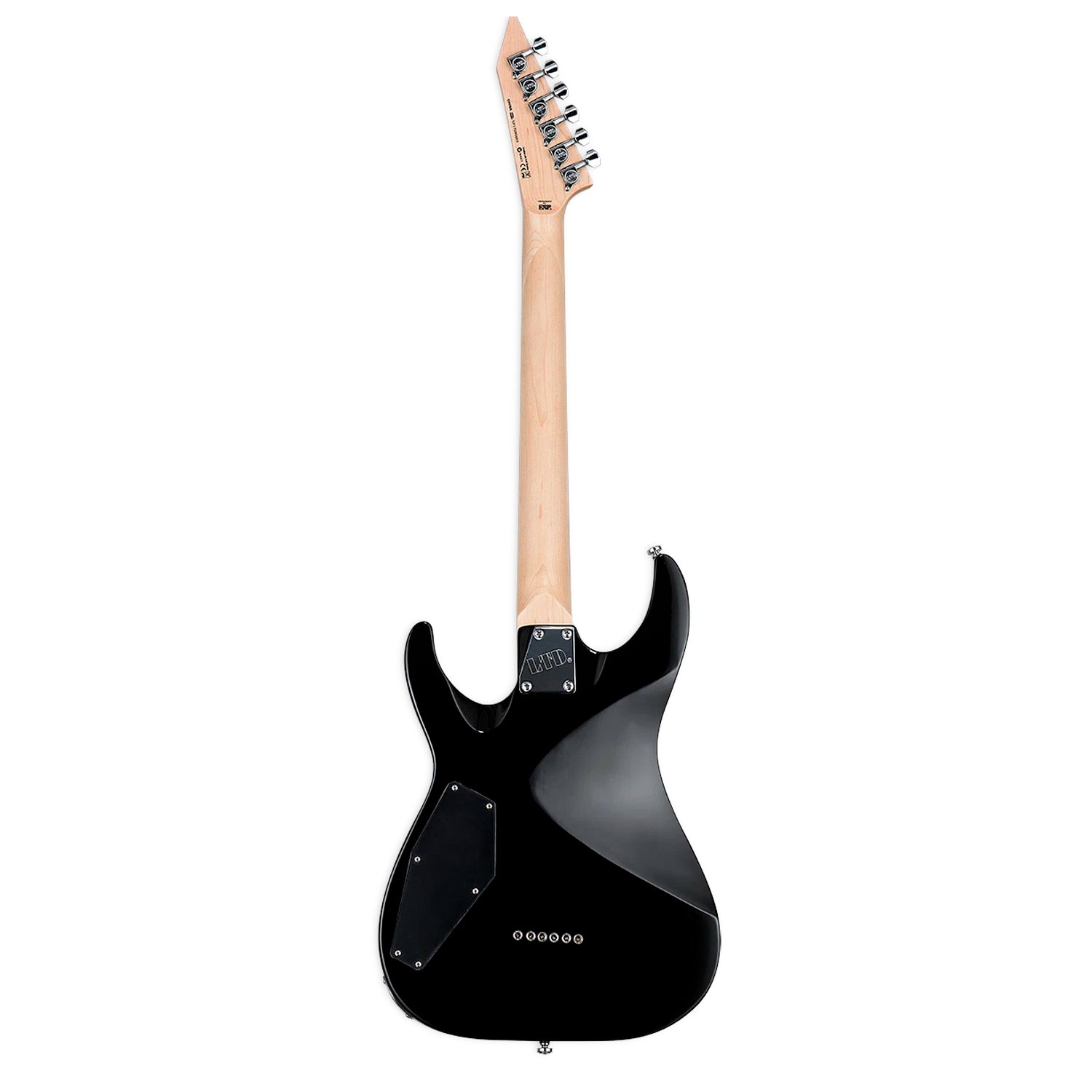 Guitarra Eléctrica Superstrato MH-10 Black Con Funda - LTD