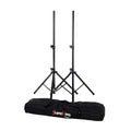 Bespeco SH70N Par de Atriles para Parlante con Bolso