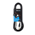 Bespeco BSMS300 Cable XLR Macho a TRS 6,3 mm 3 m