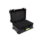 Gator SH-MICCASE30 Estuche moldeado con soportes para 30 micrófonos con cable TSA