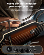 Donner HUSH I Evo2 Guitarra silenciosa de viaje EC7487
