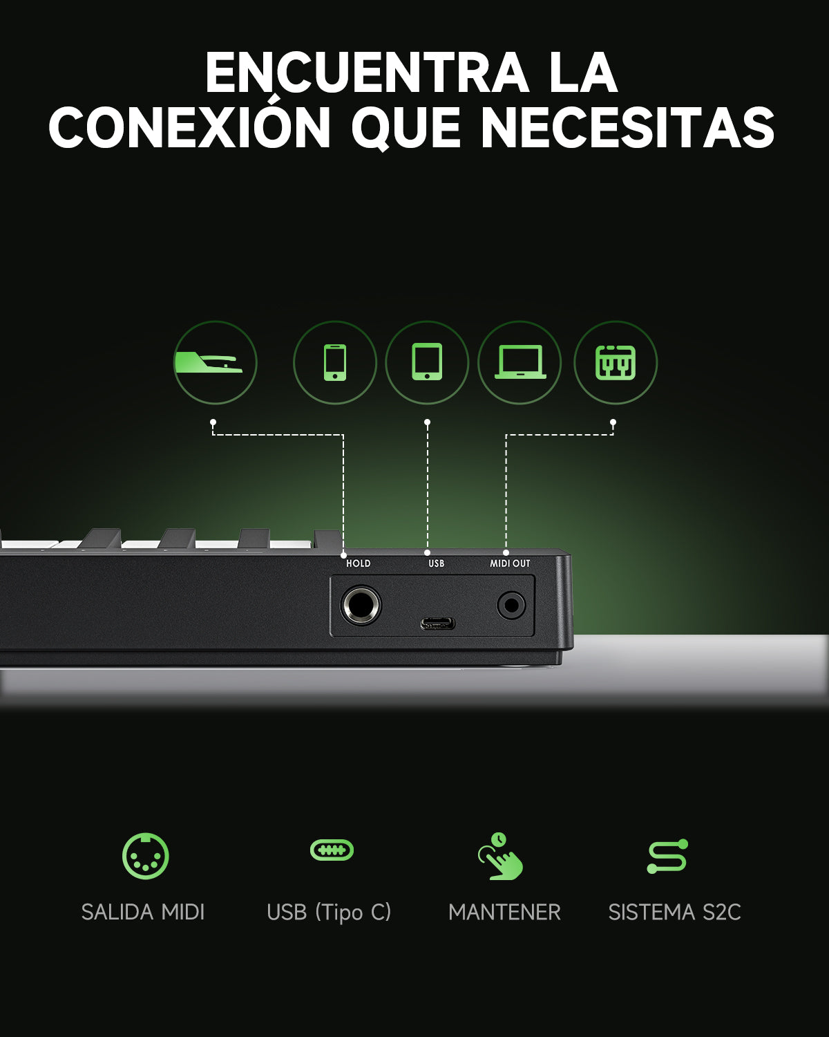 Donner KB-32M Teclado MIDI de 32 teclas