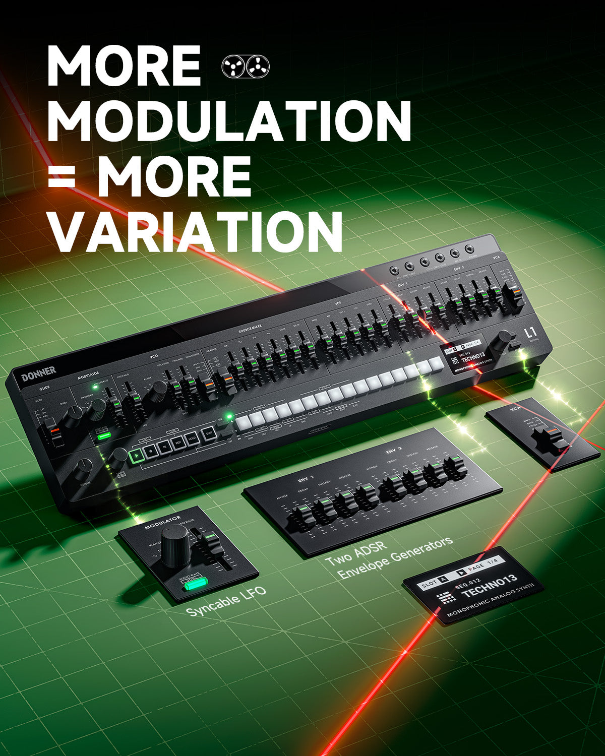 Donner KB-32M Teclado MIDI de 32 teclas