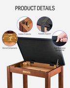 Donner DKB-10 Banqueta de piano marrón