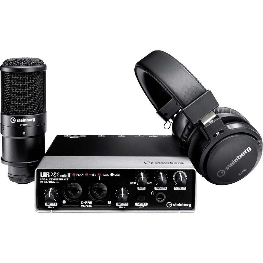 Steinberg UR22MKII Recording Pack - Pack de grabación USB