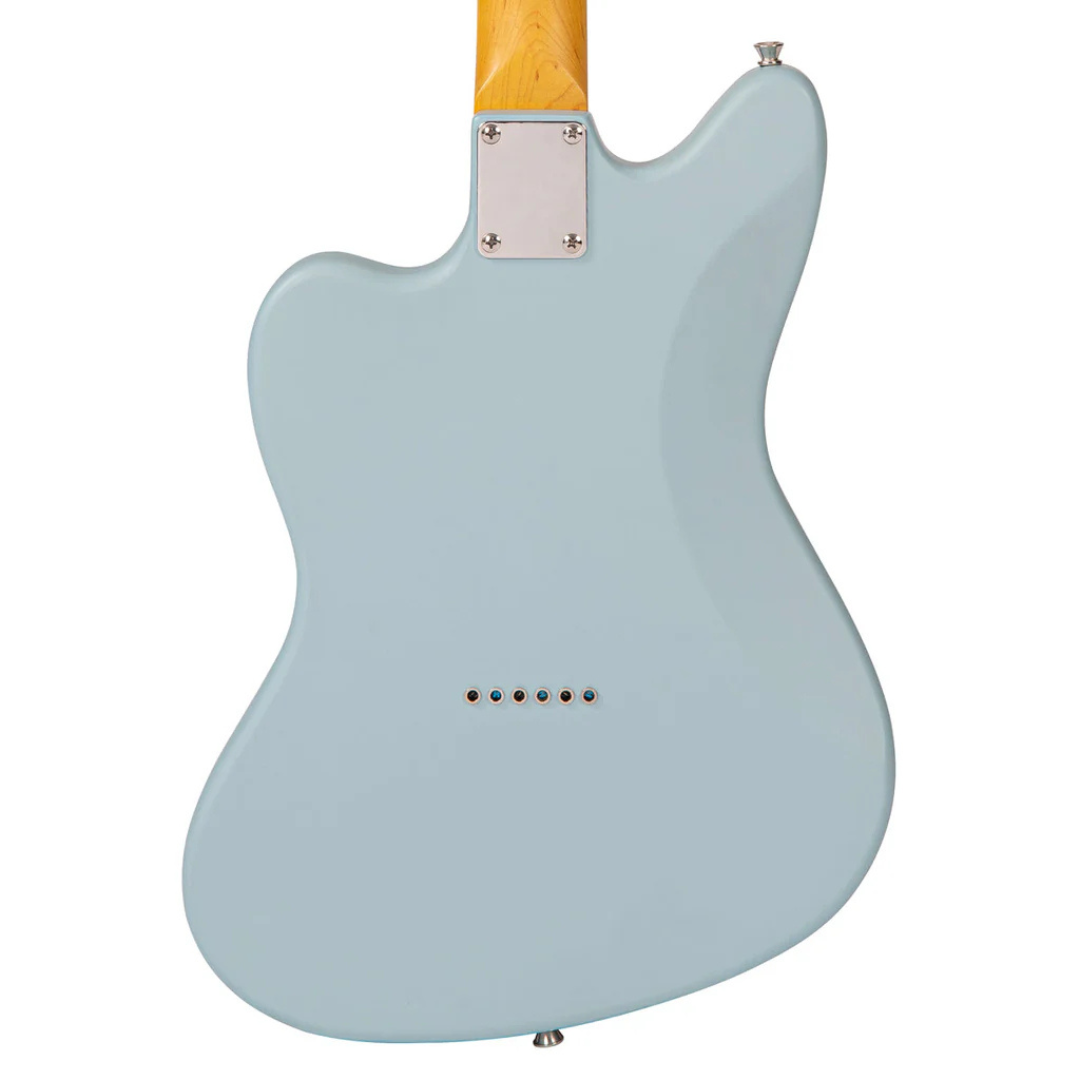Vintage V65 Reissued Guitarra Electrica – Satin Blue