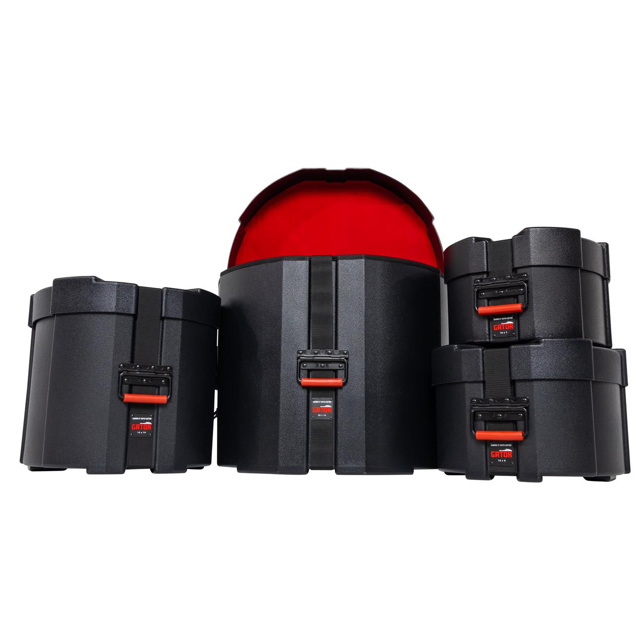 Gator GPCJZFUSIONPACK Gator Grooves Roto Set cases