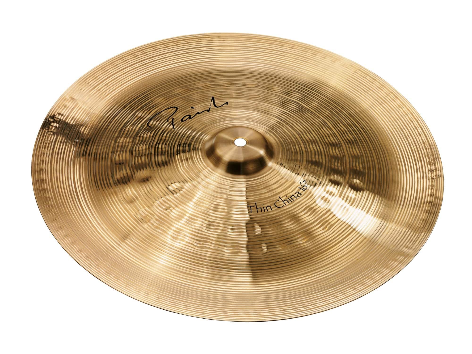 Paiste Platillo Thin China 16" Serie Signature