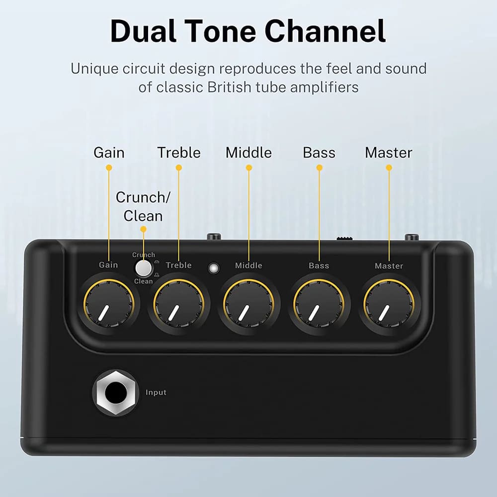 Donner Mini Amplificador De Guitarra Eléctrica Donner Da-10