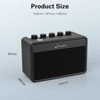 Donner DA-10 Amplificador de guitarra Vintage White