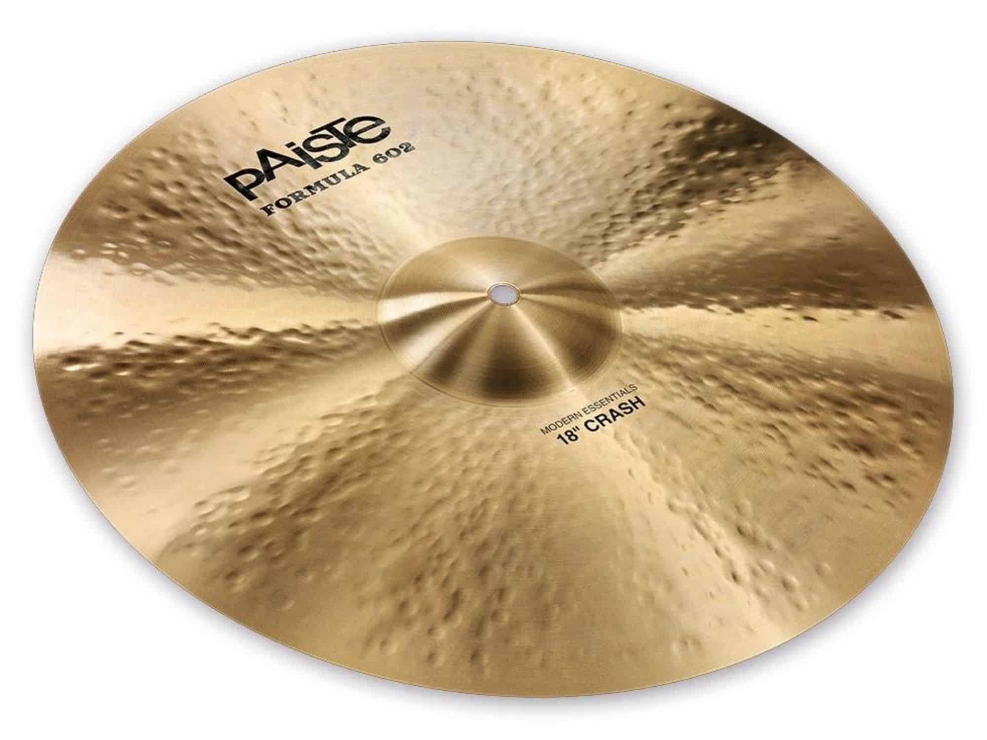 Paiste Platillo Crash 18" Serie  Formula 602 Modern Essentials