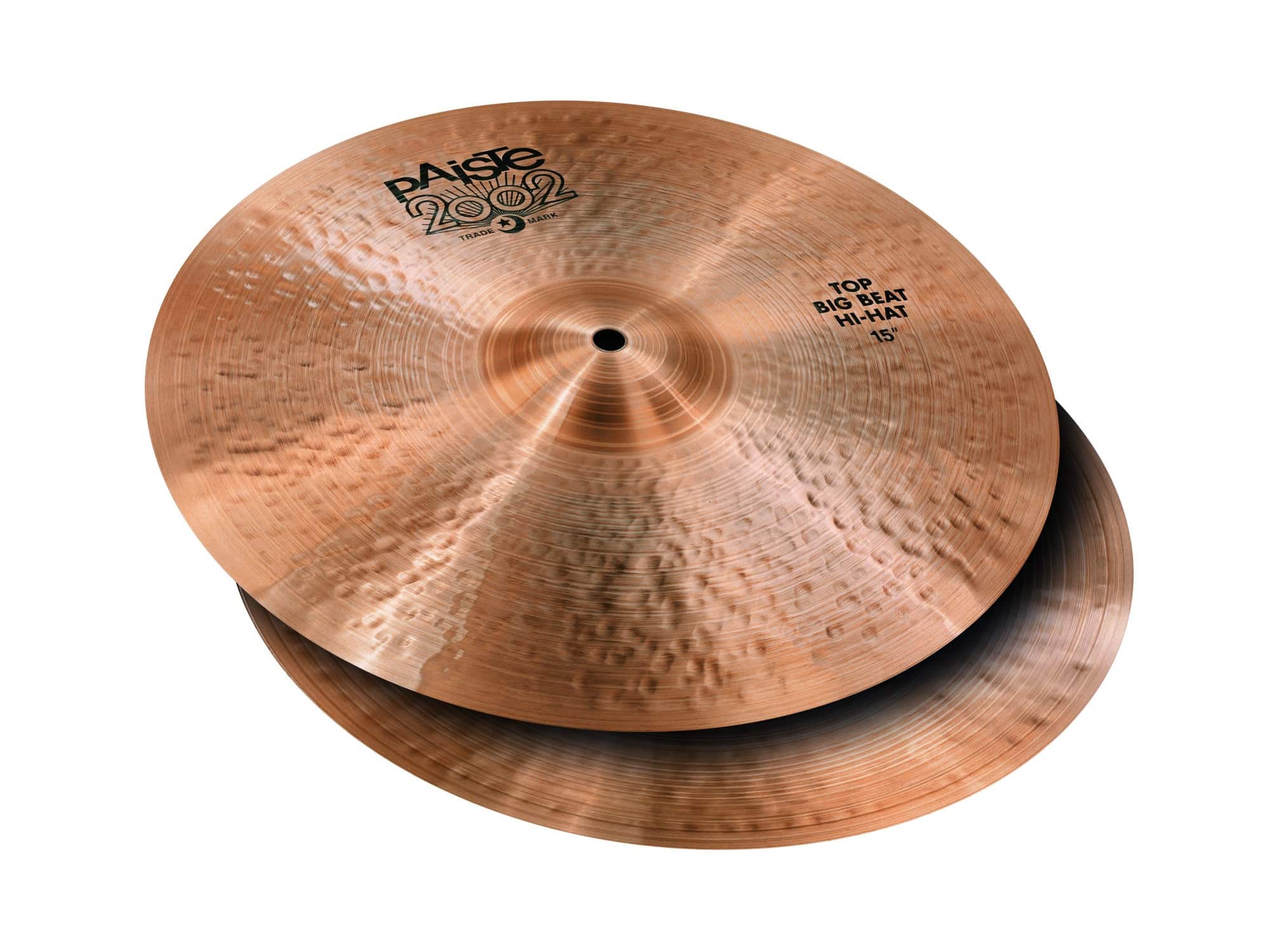 Paiste Platillo Black Big Beat Hi-Hat 15" Serie 2002