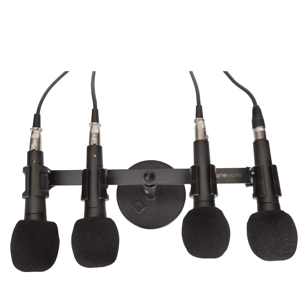 Gator GFWMIC1T04 Barra montaje 4 microfonos